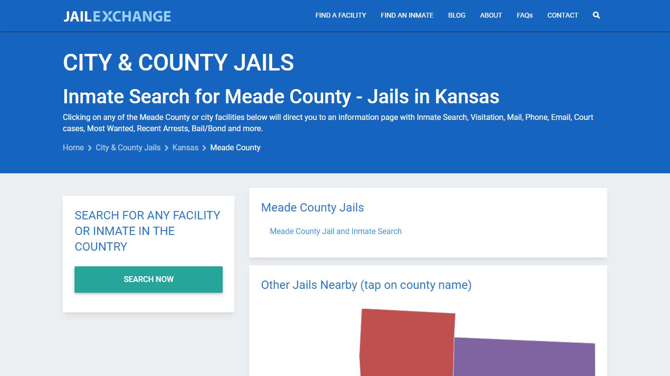 Inmate Search for Meade County | Jails in Kansas - Jail Exchange